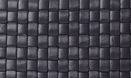 Mz Wallace Large Woven Shoulder Bag In Black