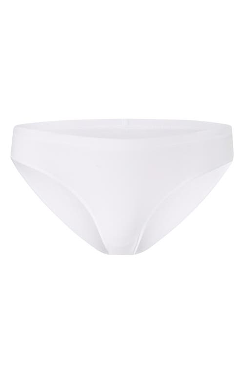 Falke Daily Climate Cotton Blend Bikini Briefs In White