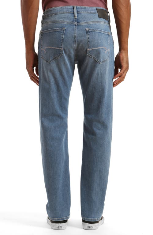 Shop Mavi Jeans Zach Straight Leg Jeans In Light Brushed Williamsburg