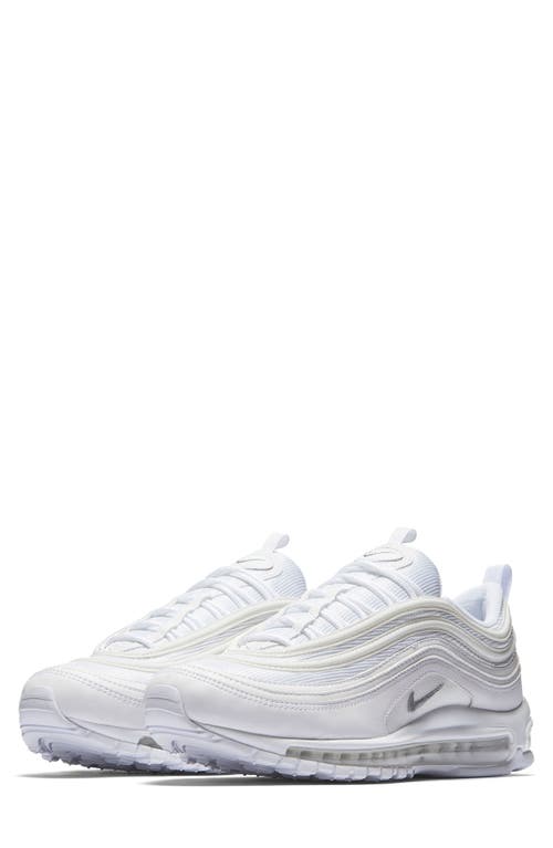 UPC 885178389429 product image for Nike Air Max 97 Sneaker in White/Wolf Grey/Black at Nordstrom, Size 7.5 | upcitemdb.com