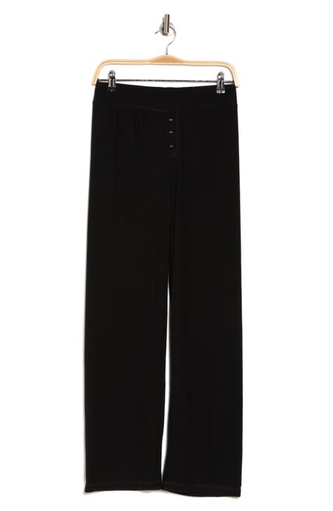 Women's Stars Black Pajama Pants, Casual Pajama Bottoms Drawstring Lounge  Pants Wide Leg at  Women's Clothing store