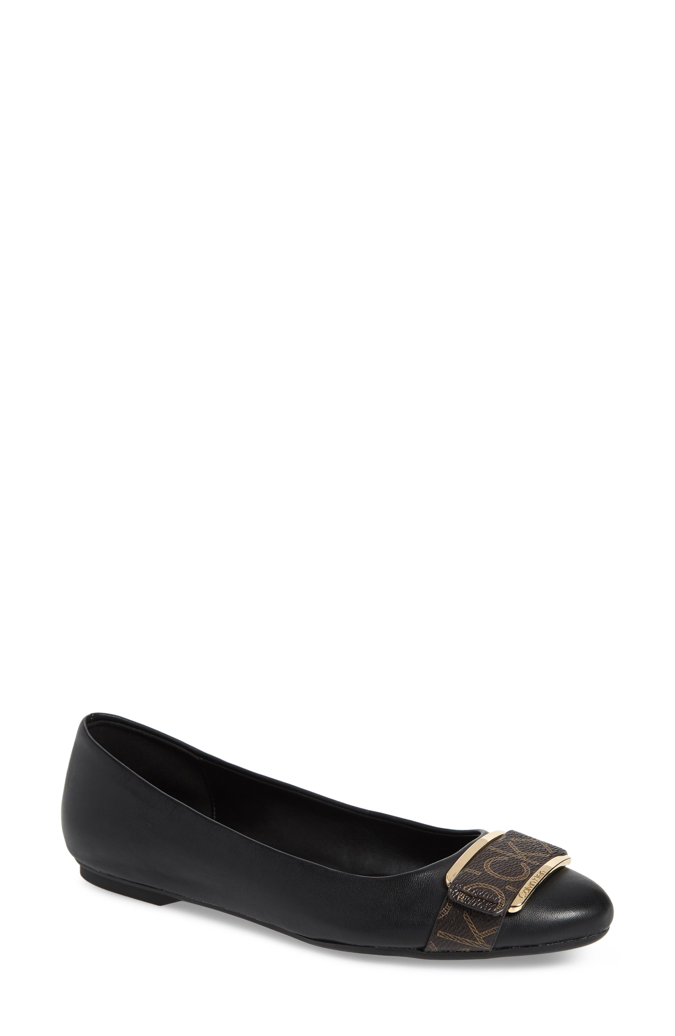 calvin klein oneta ballet flats