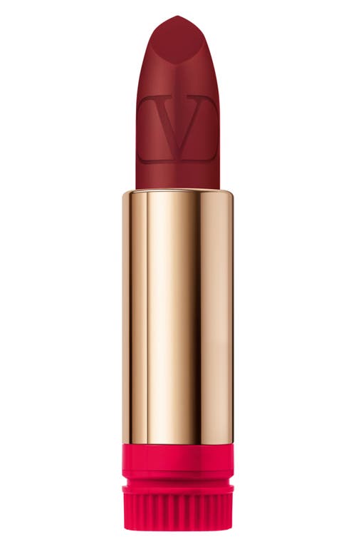 Shop Valentino Rosso  Refillable Lipstick Refill In 223r/matte