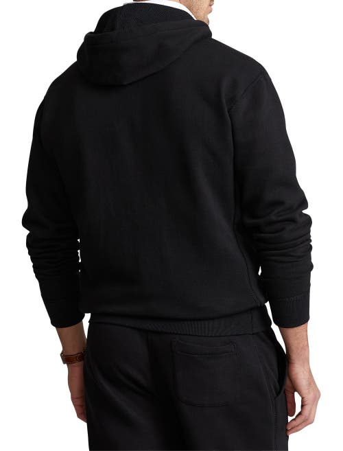 Shop Polo Ralph Lauren Full-zip Hoodie In Black