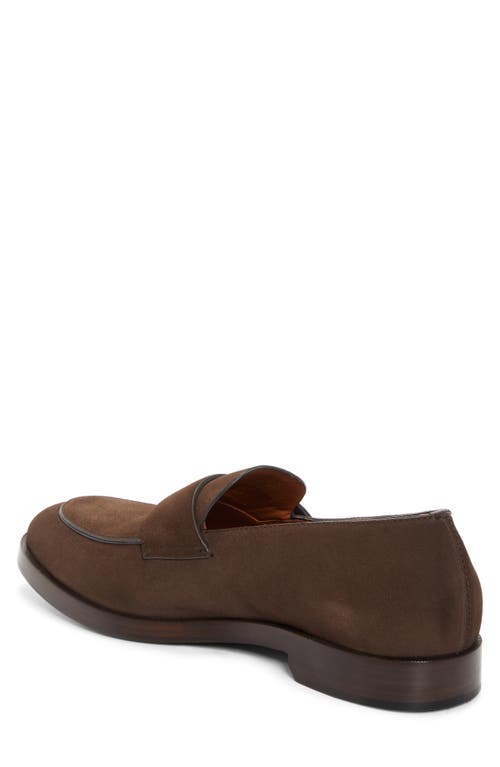 Shop Zegna Torino Loafer In Brown