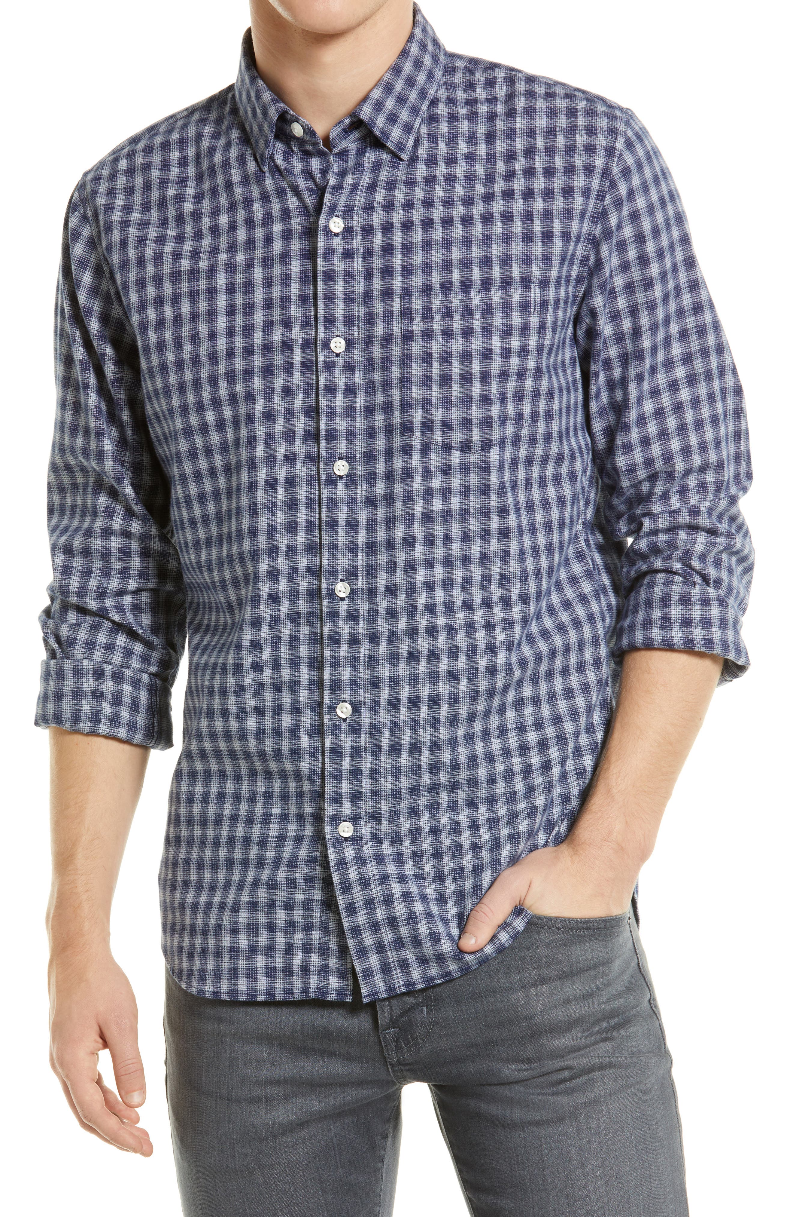 bonobos stretch lightweight flannel shirt