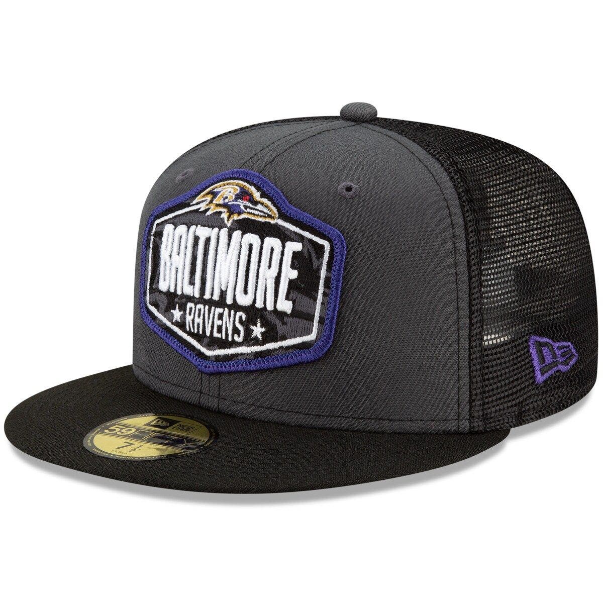 ravens 2021 draft hat