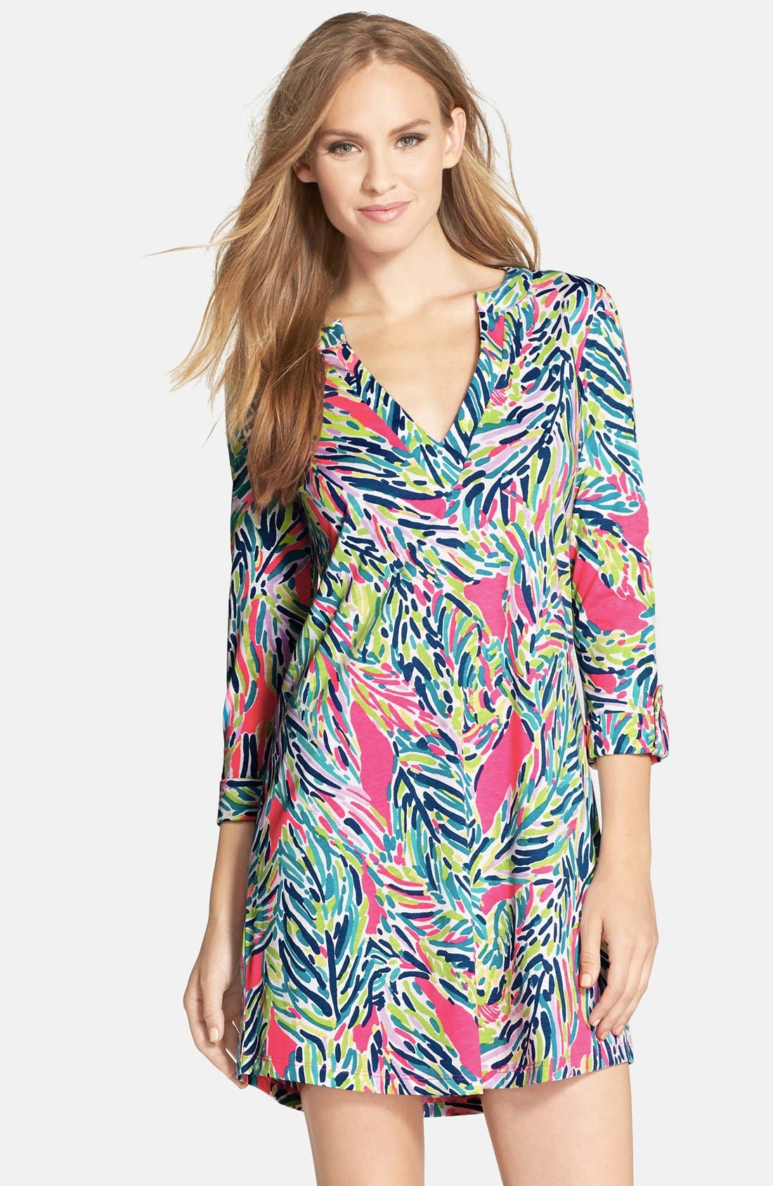 Lilly Pulitzer® 'Rossmore' Split Neck Dress Nordstrom