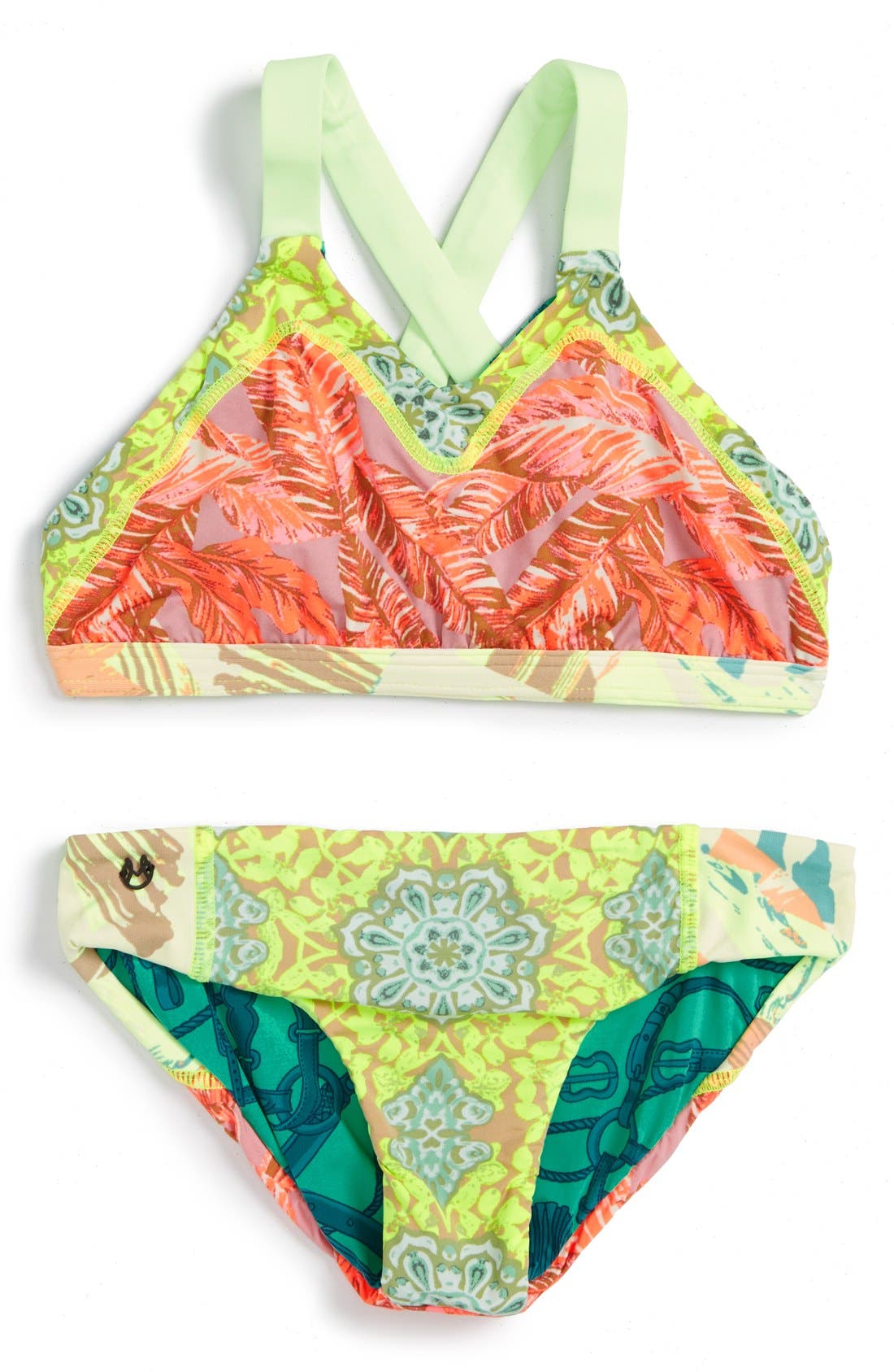 Maaji 'Beaux Arts' TwoPiece Swimsuit (Big Girls) Nordstrom