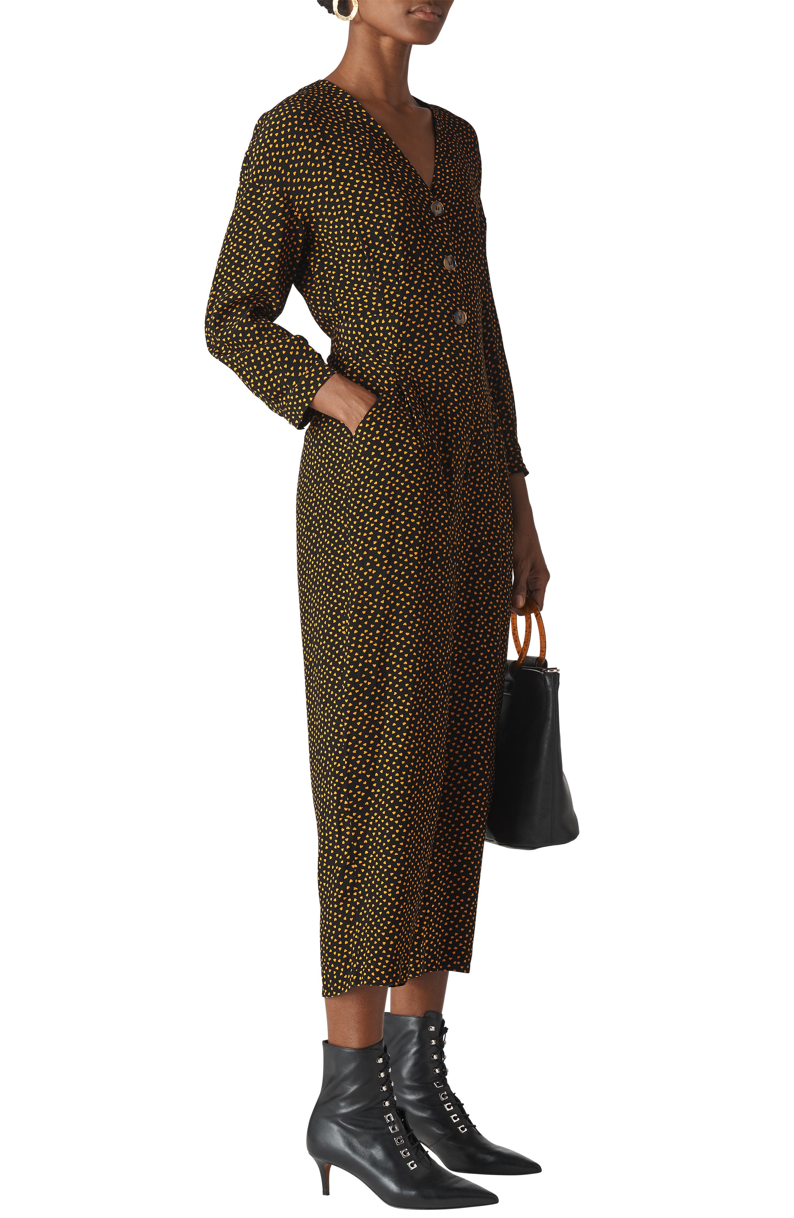 whistles confetti heart dress