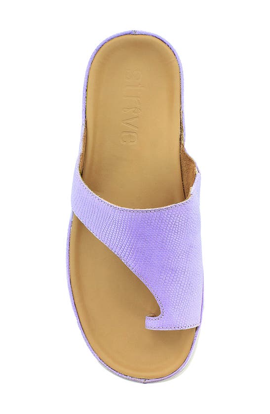 Shop Strive Capri Ii Slide Sandal In Lavender