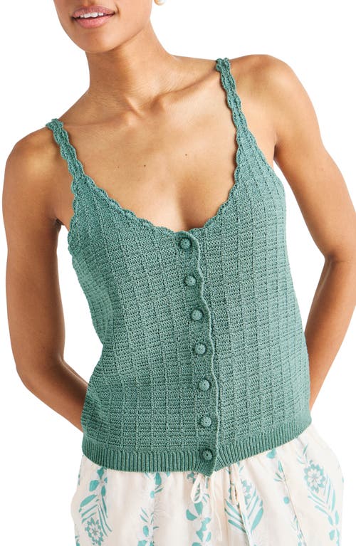 Splendid Poppy Sweater Tank In Lagoon