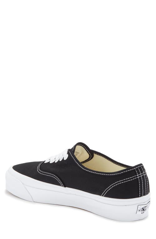 Shop Vans Premium Authentic Reissue Sneaker In Lx Black/white