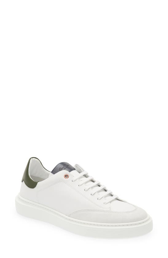 Good Man Brand Classic Legend London Sneaker In White/ Navy/ Dk Green