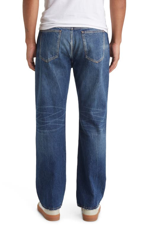 Frame The Boxy Straight-leg Distressed Jeans In Whistler Destruct