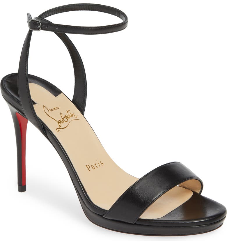 Louboutin Queen Ankle Strap Sandal | Nordstrom