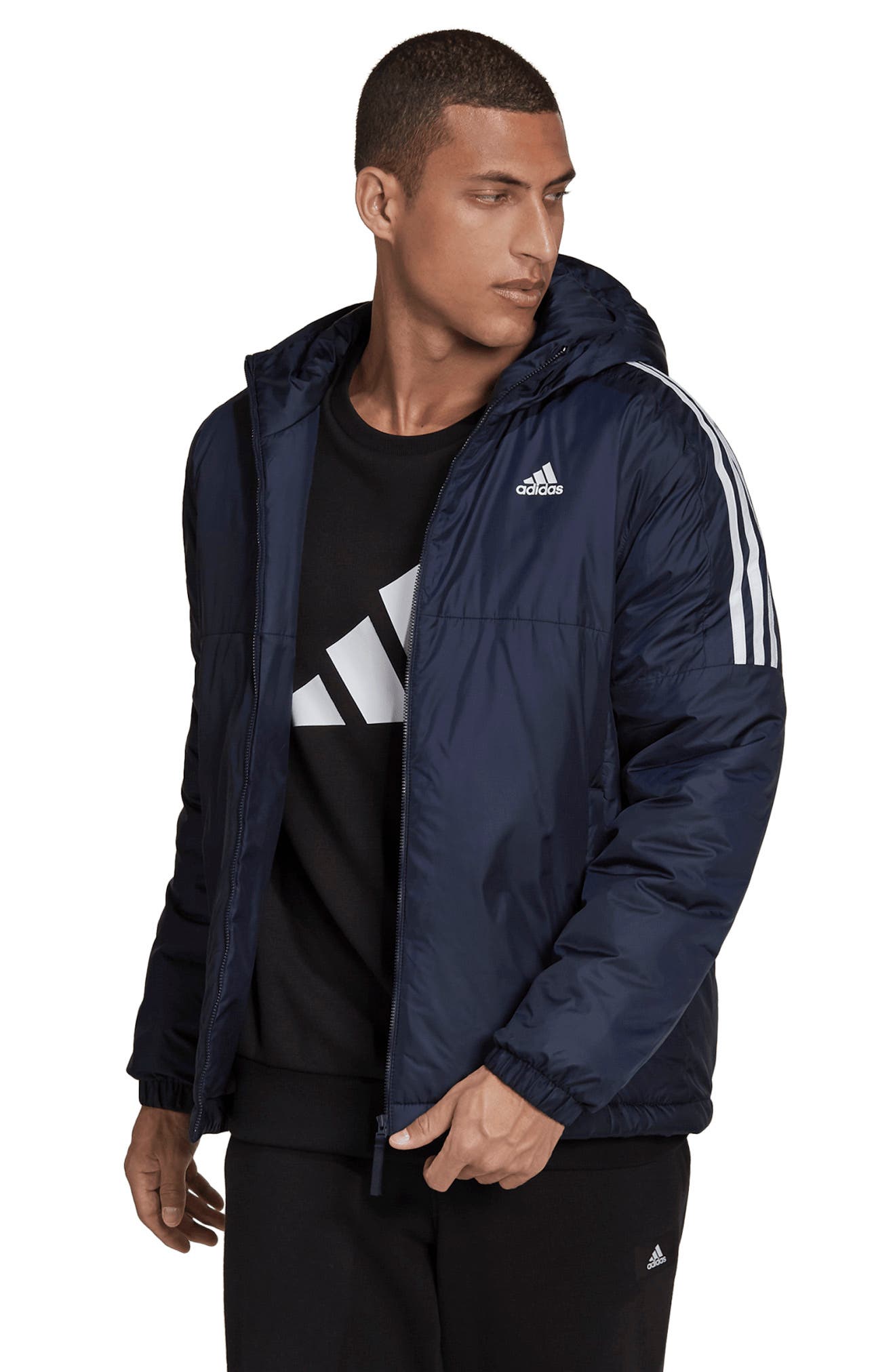 adidas Essentials Insulated Hooded Zip Jacket | Nordstromrack