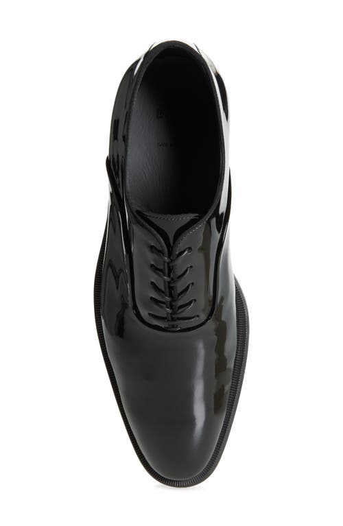 Hugo Boss Leather Derby Shoes With Double Stitching On Uppers In Black