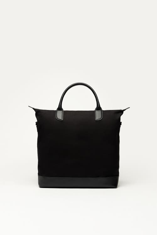 Want Les Essentiels De La Vie Want Les Essentiels O'hare Organic Cotton Canvas Tote In Black