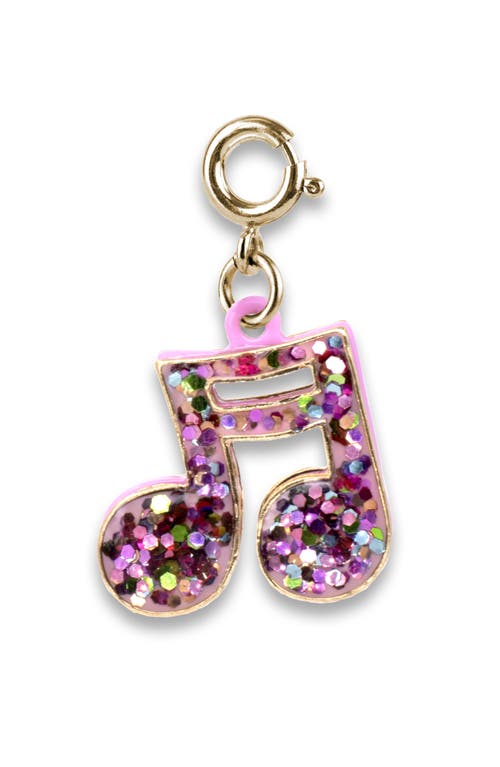 CHARM IT! Glitter Music Note Charm in Gold at Nordstrom