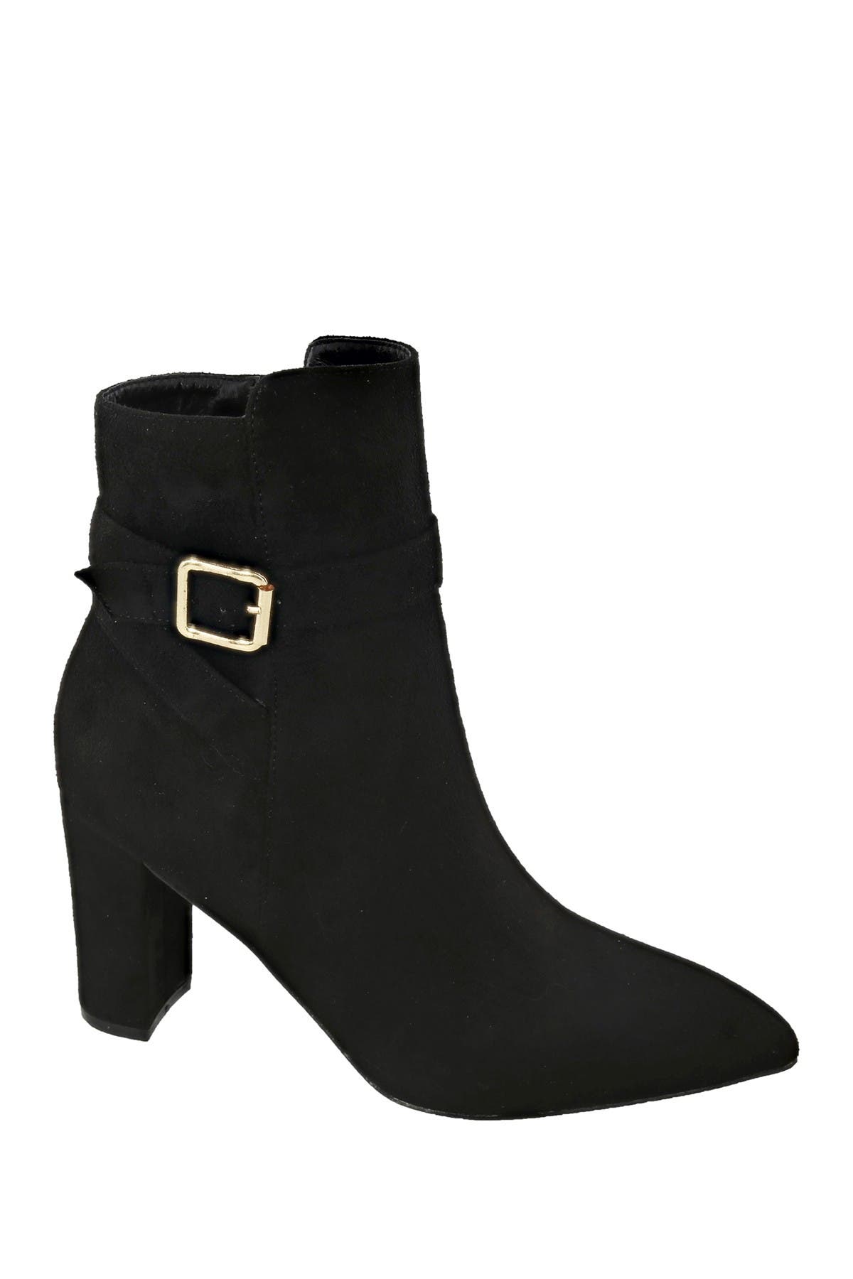 top moda black booties