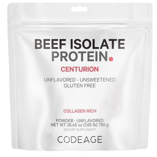 Codeage Grass-Fed Beef Isolate Protein Powder Supplement, 20 Amino Acids, Collagen-Rich, 26.45 oz in White at Nordstrom