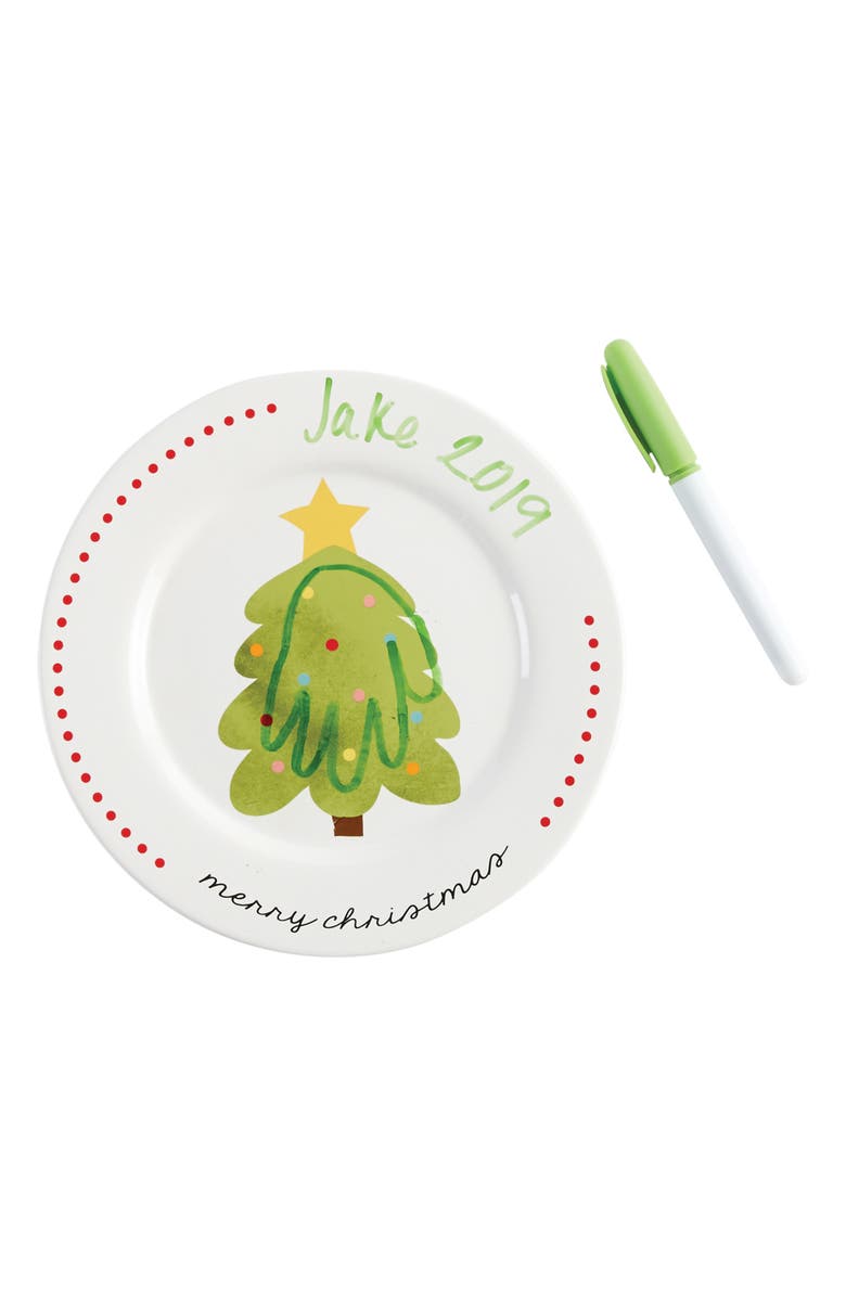 Mud Pie Christmas Handprint Plate Kit Nordstrom