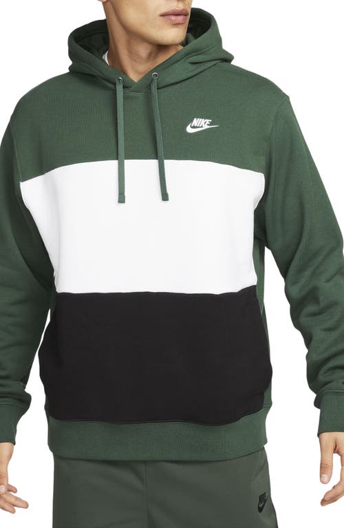 Nike Club Fleece Hoodie In Green