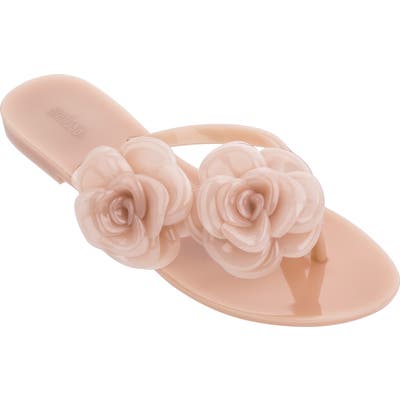 Melissa Harmonic Flower Flip Flop, Pink