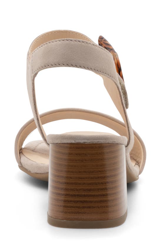 Ara Bethel Block Heel Sandal In Sand