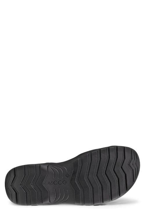 Shop Ecco Onroads Sandal In Magnet/black
