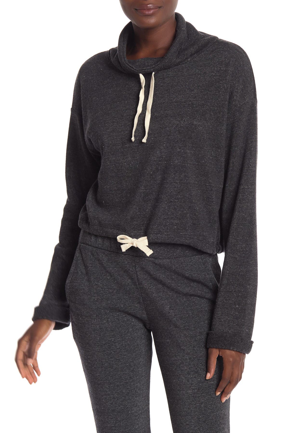 funnel neck pullover