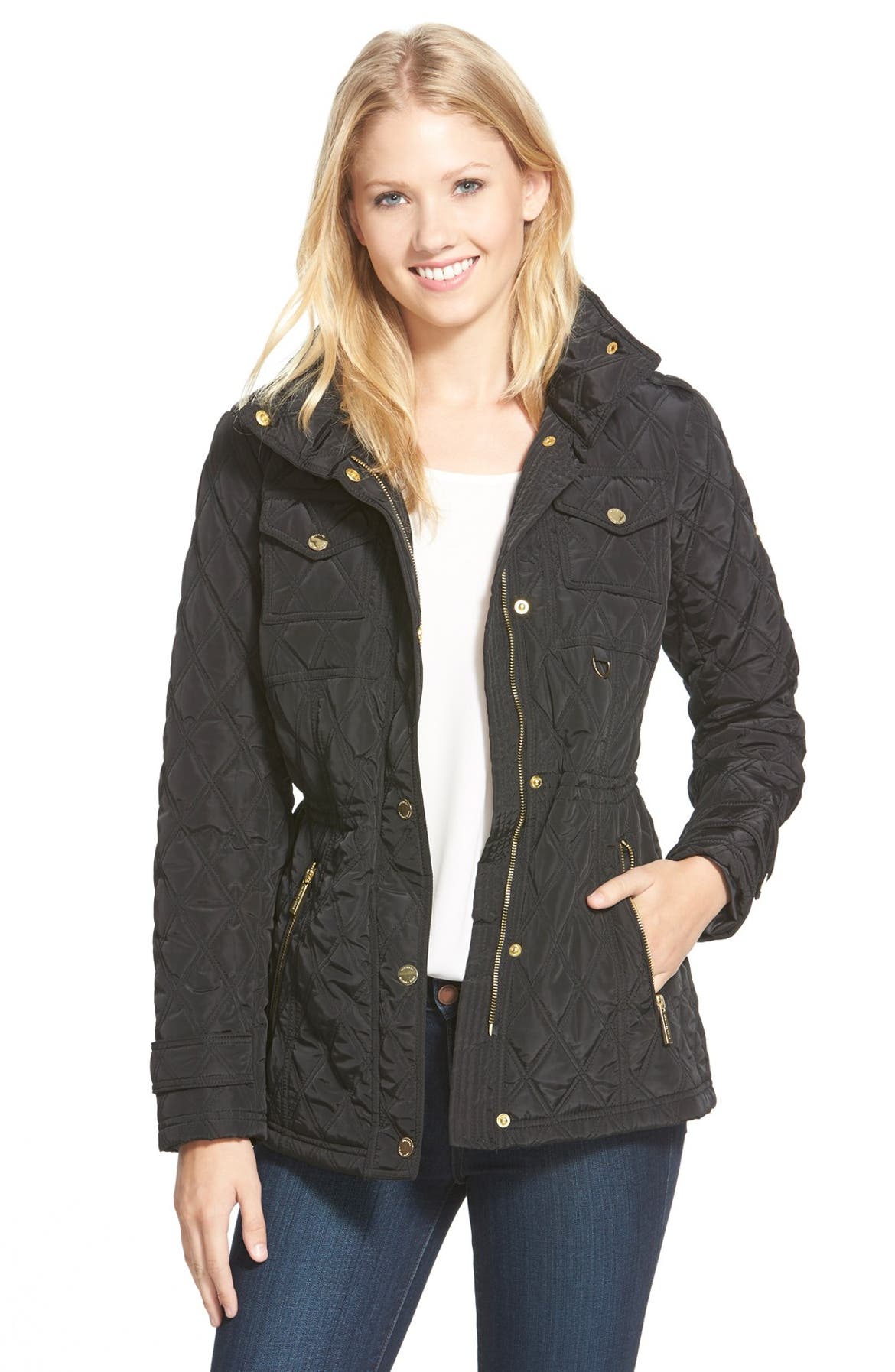 MICHAEL Michael Kors Quilted Field Jacket | Nordstrom