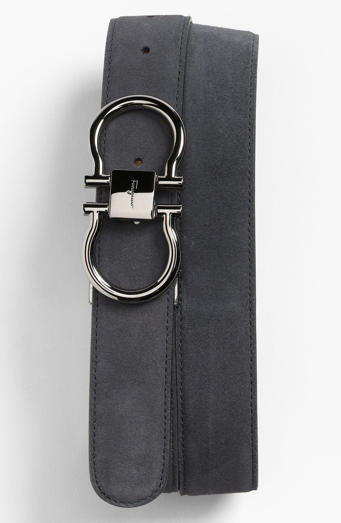 Salvatore Ferragamo Suede Belt Nordstrom
