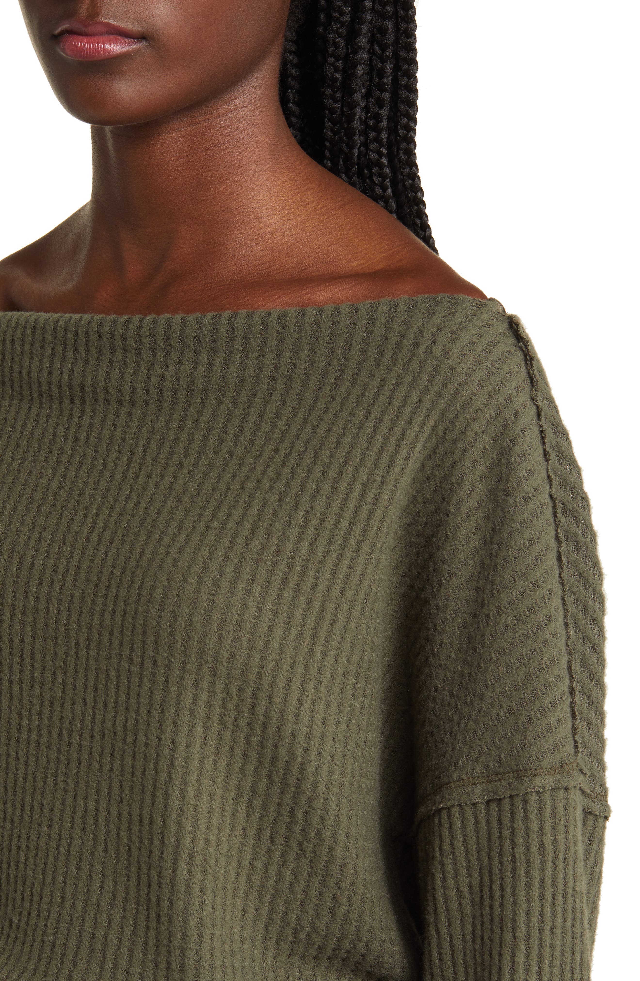 Treasure and bond online off the shoulder sweater