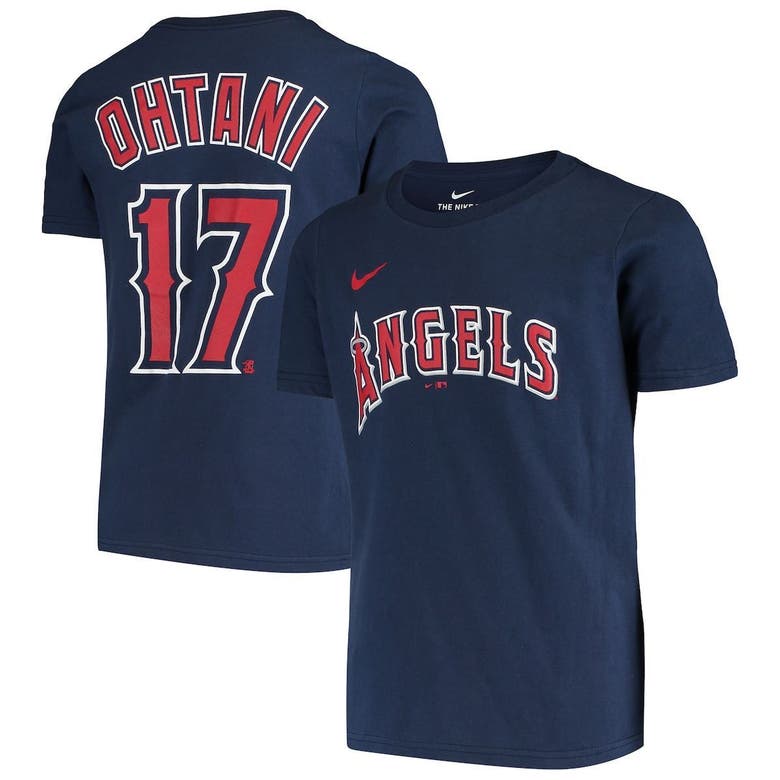 Toddler Nike Shohei Ohtani Red Los Angeles Angels Player Name