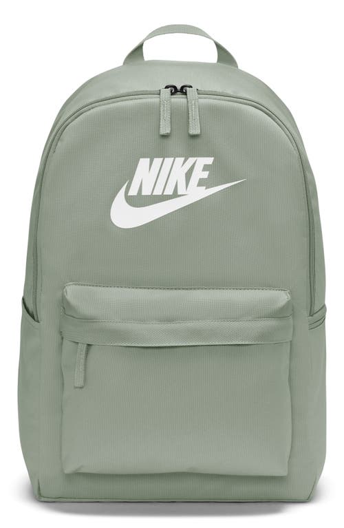 Shop Nike Kids' Heritage Canvas Backpack In Jade Horizon/jade/white