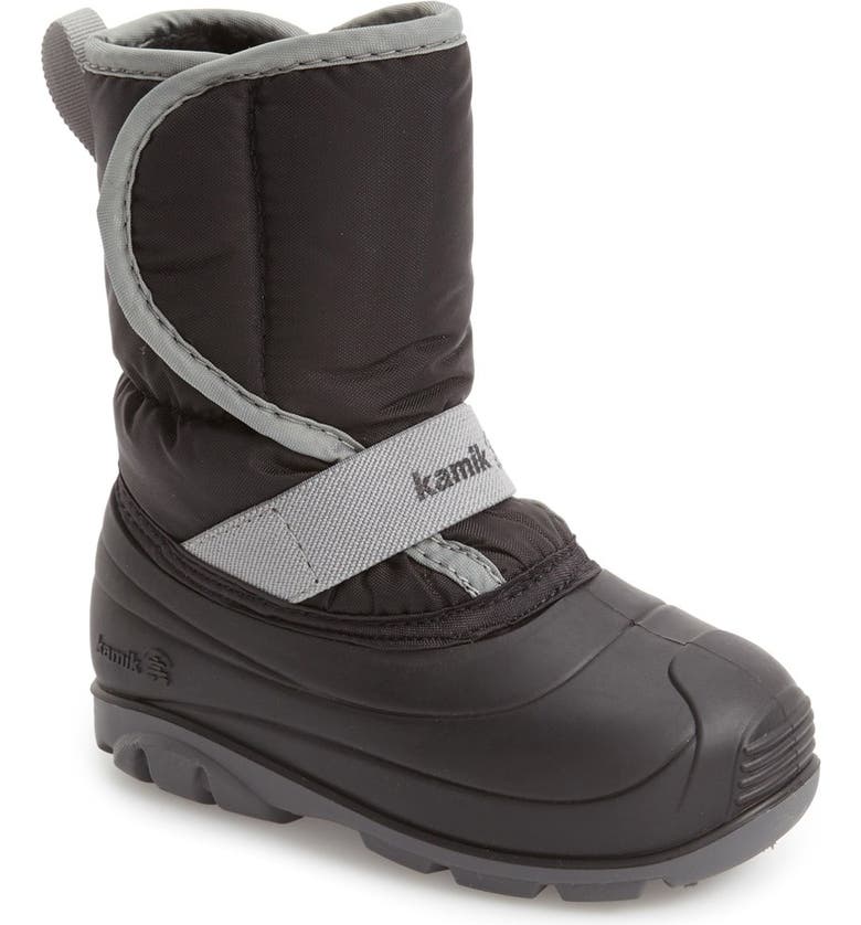 Kamik Pika Waterproof Faux Fur Lined Snow Boot (Walker & Toddler ...