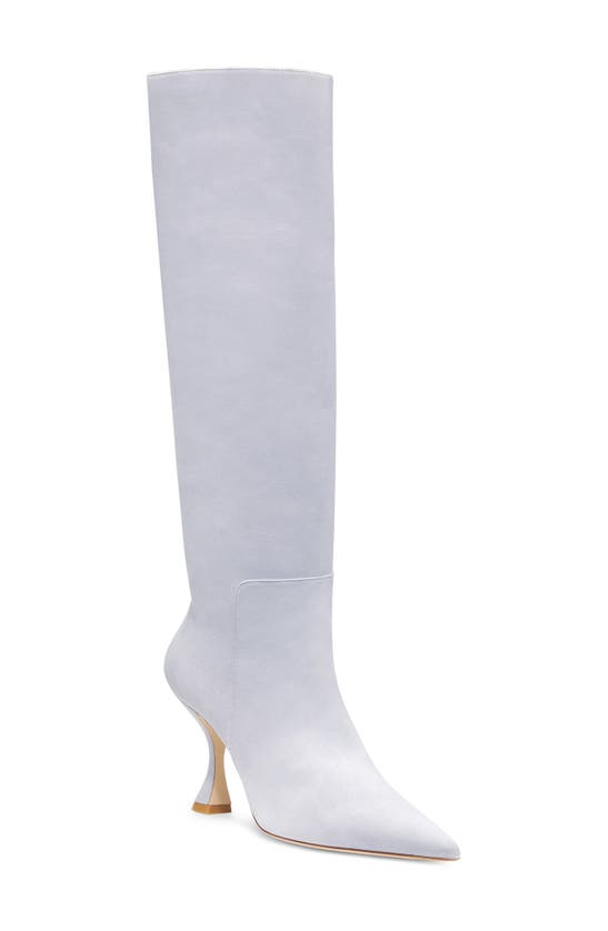 Stuart Weitzman Xcurve 85 Slouch Boot Knee-high In Cloud