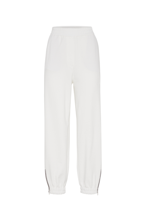 Shop Brunello Cucinelli Track Trousers In Off-white