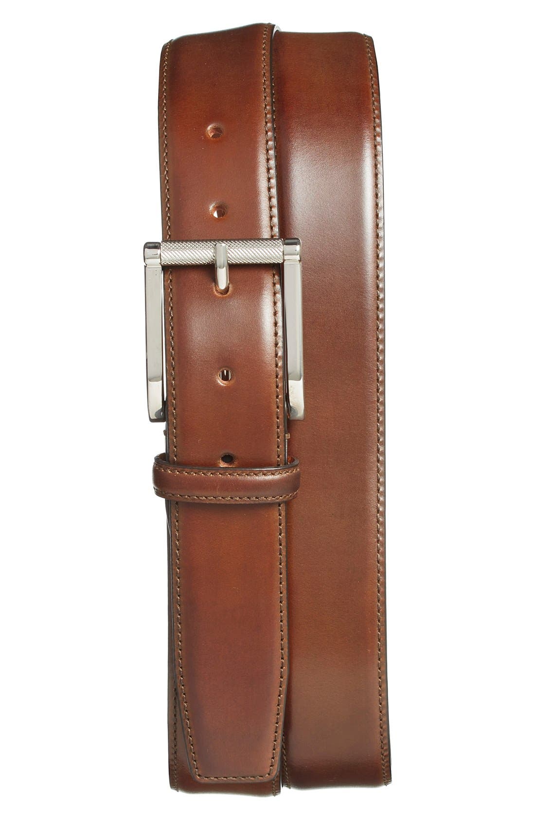 Santoni Leather Belt Nordstrom