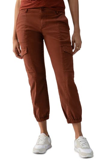 Sanctuary Rebel Cargo Pants In Cool Clay In Rich Clay