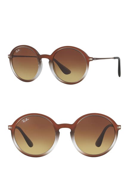 Ray Ban Phantos 50mm Round Sunglasses Nordstrom Rack