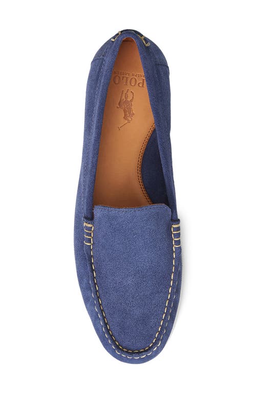 Shop Polo Ralph Lauren Merton Venetian Loafer In Newport Navy