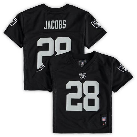 28 Josh Jacobs 34 Bo Jackson Olive Youth Men's Women's Las Vegas