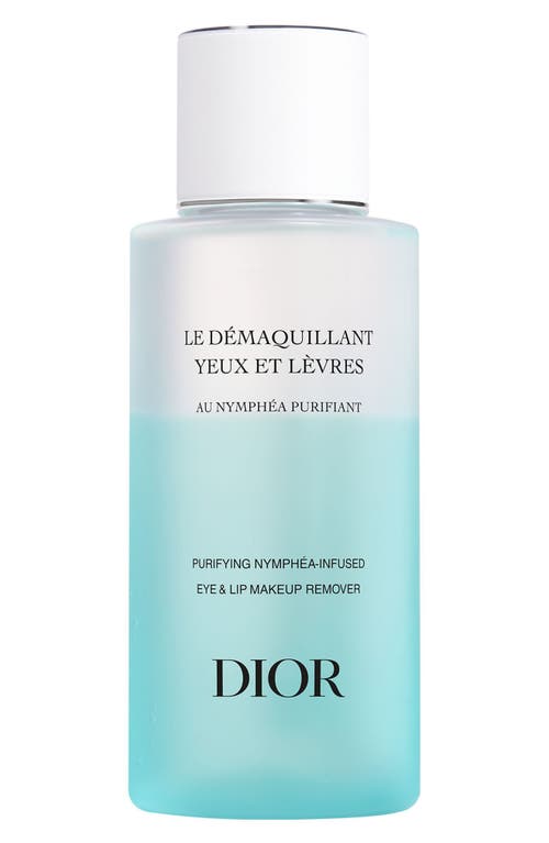 Dior Eye And Lip Makeup Remover Purifying Nymphea Bi-phase Makeup Remover In No Color