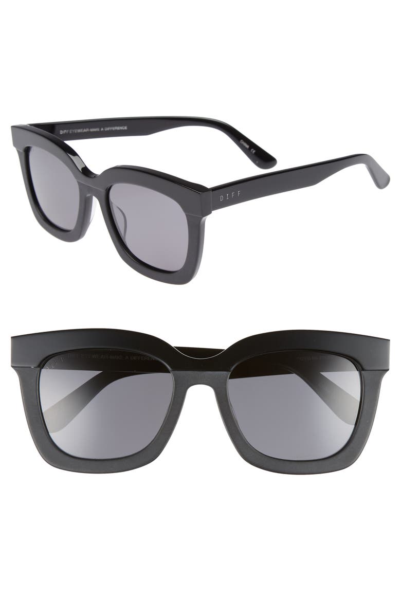 DIFF Carson 53mm Polarized Square Sunglasses | Nordstrom