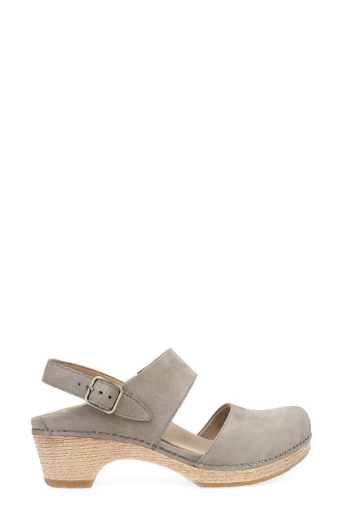 Dansko Lucia Slingback Platform Pump In Taupe