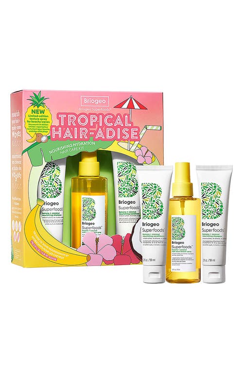 Tropical Hair-adise Nourishing Hydration Hair Care Set USD $44 Value in None