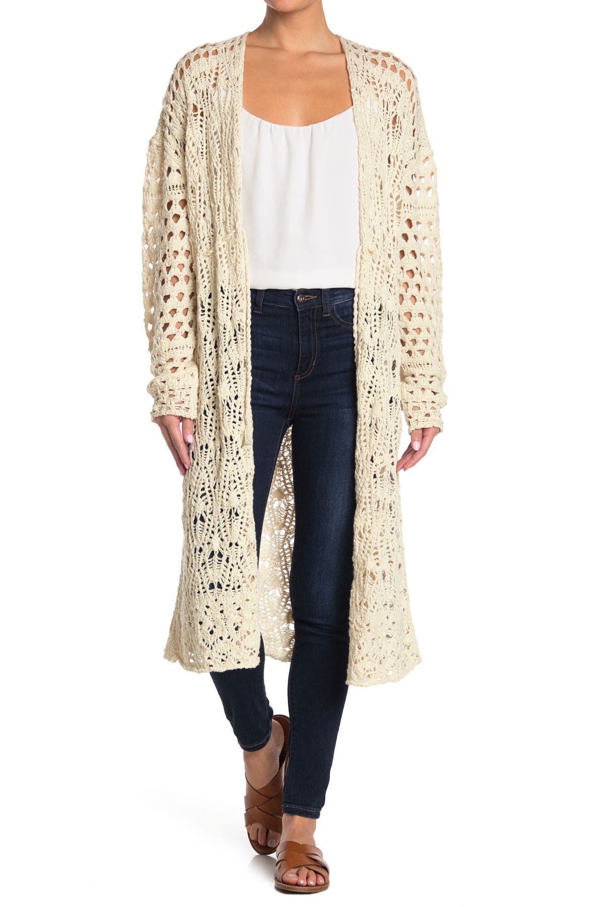 sweet talker crochet cardi